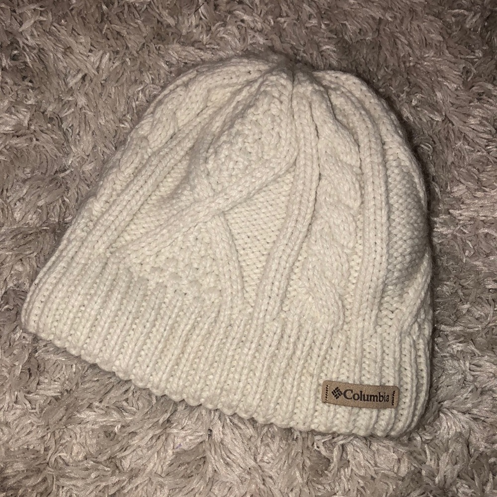 Columbia Cream Beanie